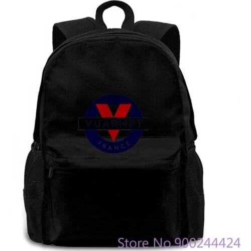 Vuarnet Vintage Retro Iconic ! Reprint white Print Harajuku women men backpack laptop travel school adult student