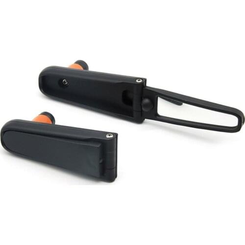 EasyDo Bicycle Handlebar Reflector Rear View Mirror Mountain Bike Electrical Bike Scooter HD Wide-Range Adjustable Angles Mirror