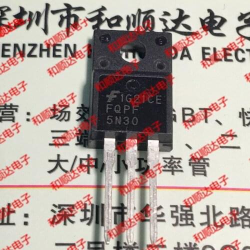 10pcs/lot FQPF5N30 New Spot TO-220F 300V 3.9A