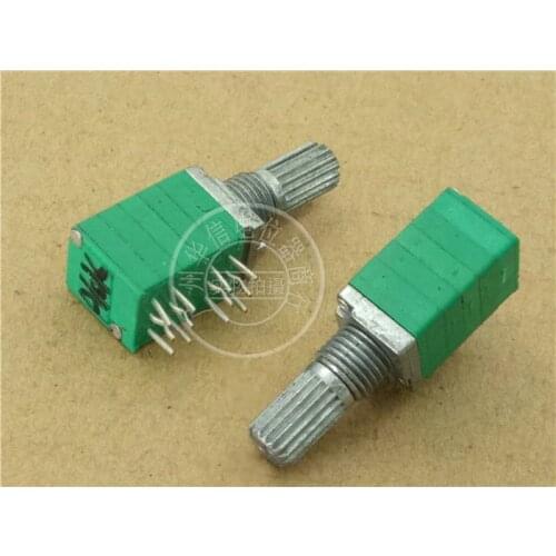 1pcs/lot Edifier RK097G quadruple sealed potentiometer A103 A10K handle length 15MM flowers