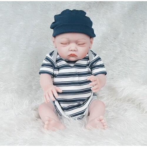 52CM Silicone Full Vinyl Body Reborn Baby Doll Handmade Kids Toys for Children Bebe Alive Bonecas