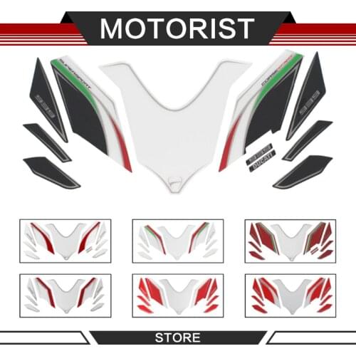 MOTORIST for Ducati Supersport 939 Front Fairing Motor Number Board 3D Gel Protector for Ducati 939 Supersport 939 2016-2017