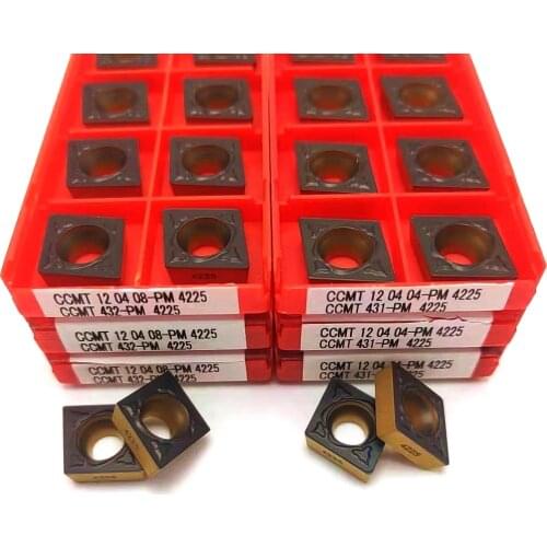 CCMT 120408 PM 4225 CCMT120404 Carbide Tool CCMT120404 Lathe Tool Metal Cutting Tool High Quality Cutting Tool Turning Insert