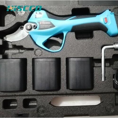 LED Electric Garden Pruner Scissors Cordless Electric Pruning Shears Branch Cutter Electric Fruit Pruning Tool