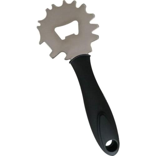 Hot Sale 60% Metal BBQ Grill Grate Cleaner Barbecue Oven Scraper Scrubber Bottle Opener Tool