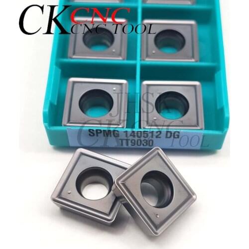 10pcs Milling tool SPMG140512 DG TT9030 U drilling and milling cutter carbide inserts machine tool accessories SPMG 140512