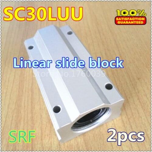 1pcs SC30LUU SCS30LUU Linear Bearing 30mm linear motion ball slide block
