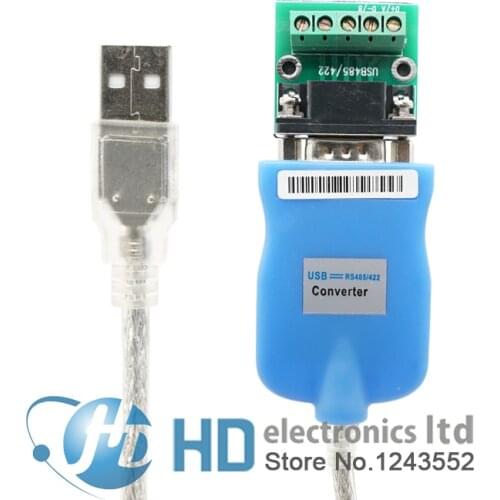 USB 2.0 to RS-485/-422 RS485/RS422 Adapter Converter Cable, Chipset of FT232