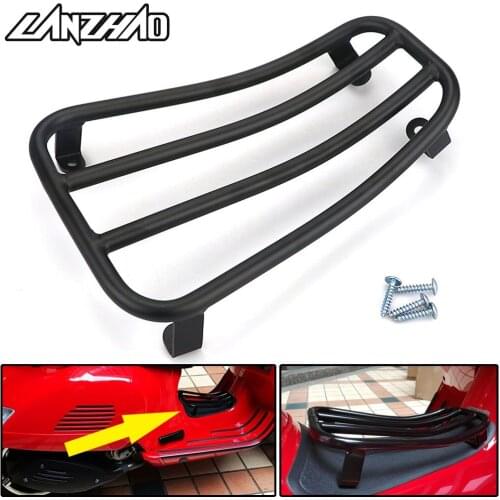Motorcycle Foot Rest Luggage Rack Case Shelf Holder Black for Piaggio Vespa Sprint Primavera 150 2017 2018 2019 Accessories