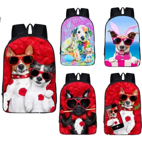 Rottweiler Bag Zoo Backpack for Teenagers kawaii Rose Toddler School Bags for Girls Boys Pet Dog Baby Backpack Children Book Bag