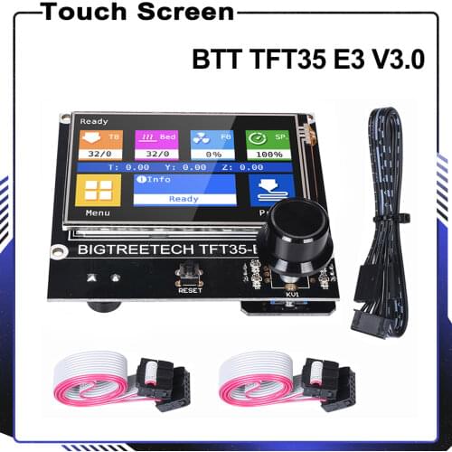 BIGTREETECH TFT35 E3 V3.0 Touch Screen 12864 LCD Display BTT TFT35 3D Printer Parts For Ender3 upgrade CR10 SKR MINI E3 Board