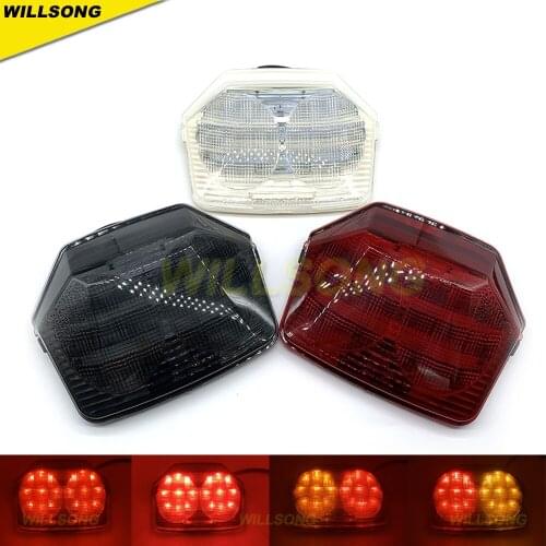 LED Rear Tail Brake Light Blinker Turn Signal Integrated Lamp For HONDA CB400 VTEC CB1300 03-08 Motorcycle Accessories Lighting