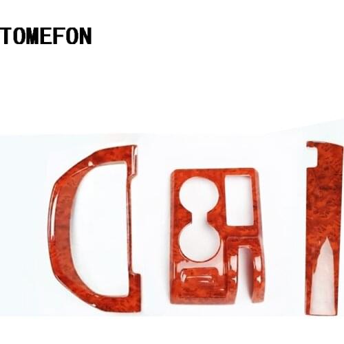 TOMEFON ABS Special Paint Gear Shift Copliot Middle Dashboard Frame Trim Cover For Honda CRV 2007 2008 2009 2010 LHD