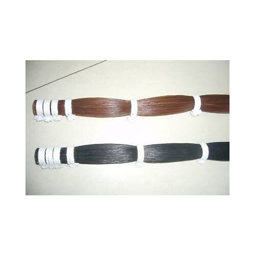 Horse Tail Hair 32-33" Natural black & brown horsetail bowhair 250g each bow hair