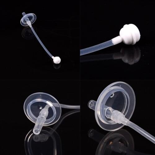 Hot Sale Baby Bottle Straw Replacement Wide Mouth Caliber Baby Feeding Bottle Accessories Straw Set