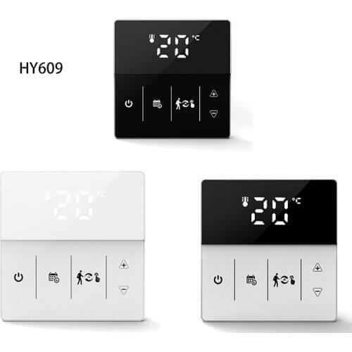 WiFi Smart Digital Room Heating Thermostat Touch Screen Temperature Controller For Electric/Water/Boiler Heating Parts