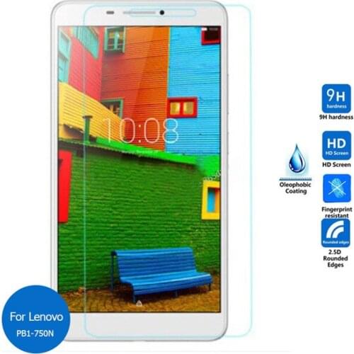 For Lenovo Phab PB1-750N Tempered Glass Protective Film Explosion-proof Screen Protector for PB1-750M PB1 750N 750M