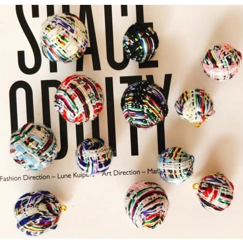 Beads for jewelry making pendant ball diy material earrings jewelry findings line eardrop accessories handmade