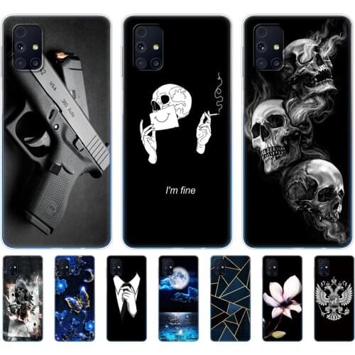 For Samsung M31s Case 6.5" Tpu Soft Silicon Back Cover For Samsung Galaxy M31S Galaxy M31S M 31S m317f m317 phone Case Funda cat