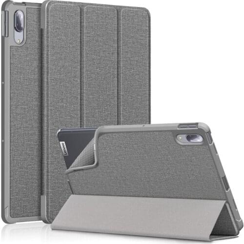 For Lenovo Xiaoxin Pad 11 inch Case Magnetic Fabric Soft TPU Cover Funda Tablet for Lenovo Tab P11 / P11 Pro TB-J706F J606F 2020