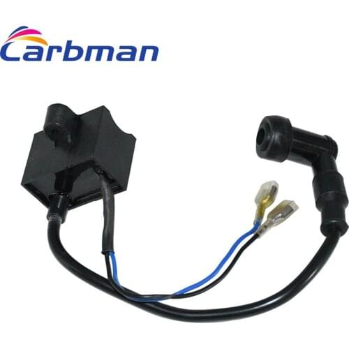 Carbman CDI Ignition Coil 49cc 66cc 80cc for 2-Stroke Engine Motorized Bicycle Bike