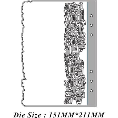 Loose-leaf Set Metal Cutting Dies Scrapbook Paper Craft Knife Mould Stencils 2021 New Making Die Cuts