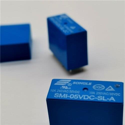 2pcs Industrial electronic circuit board DIY Smi-05v 12V 24vdc-sl-a - sl-c - sl-2c 5A 10A 4 / 5 / 8 pin relay