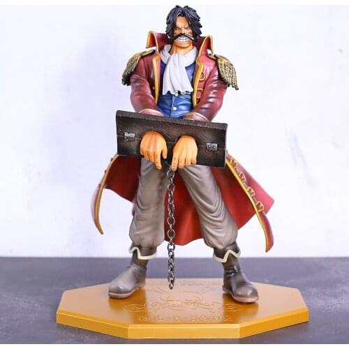 Anime Gol D Roger Gold Roger Excellent Model 10th Anniversary PVC Figure Collection Model MegaHouse Toys