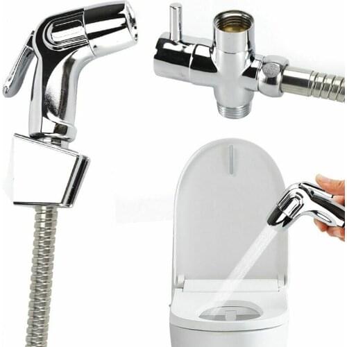 Bidet Sprayer Toilet Bathroom Flush Handheld Shower Head Nozzle Hose Set Handheld Shower Head Nozzle Hose Set