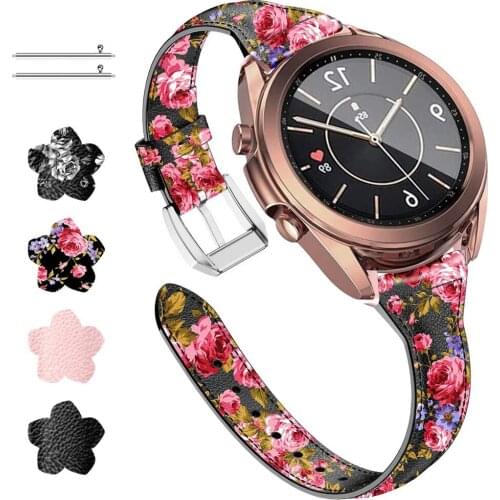 For huawei watch gt2e galaxy watch 3 45mm 41mm Ticwatch Pro band 2020 Slim strap for samsung active 2 galaxy watch 46mm bands