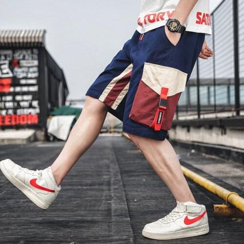Summer Tooling Mens Japanese Fashion Sport Shorts Brand Shawn Yue Big Pocket Loose Casual Straight Pants