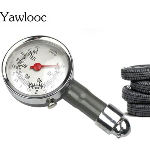 1 pc/lot Metal Car Tire Pressure Gauge AUTO Air Pressure Meter Tester Diagnostic Tool Second Hand Car Repair Test High Precision