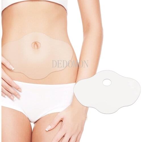 1Pcs Reusable Silicone Care Abdomen Pad Belly Tape Wrinkle Pads for Navel Wrinkle Treatment Prevention Anti Wrinkle Remover