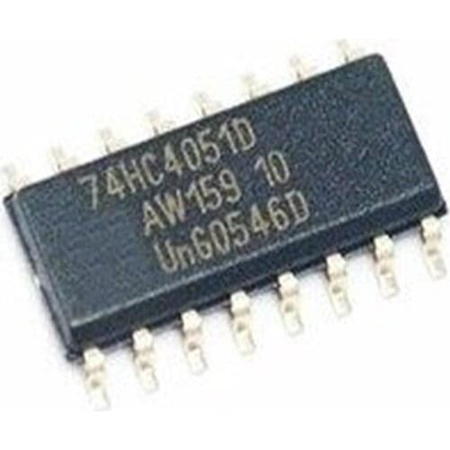 10pcs 74HC4051D SOP16 74HC4051 SOP SN74HC4051D SMD