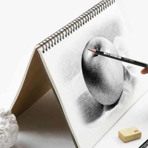 2pcs Coil Sketchbooks Kraft Paper 8K Blank Wirebound Memo Notepads Diary Journal Notebook Sketch Pads Student Painting Drawing