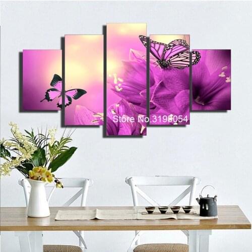 5pcs,butterfly,5D Diy Diamond Painting flower Cross Stitch full Diamond Embroidery Rhinestones Diamond Mosaic pattern Home decor