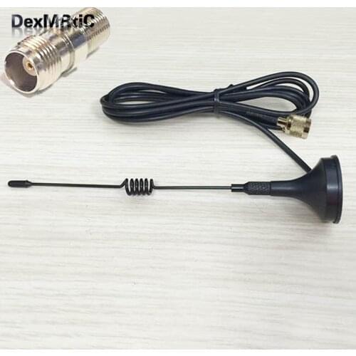 2.4Ghz 3dbi wifi antenna with magnetic base extension cable 1.5m TNC male connector+TNC Female switch Female Jack RF Adapter