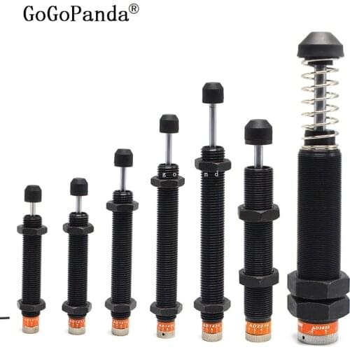 Free Shipping Pneumatic Hydraulic Shock Absorber Adjustable Hydraulic Buffer AD series AD2016