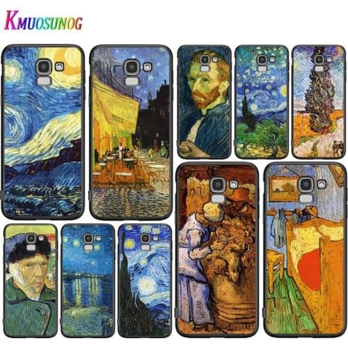 Van Gogh Oil Painting Illustration For Samsung Galaxy j2 3 4 5 6 7 8 730 530 330 2016/2017/2018S Plus Prime Core Duo Phone Case