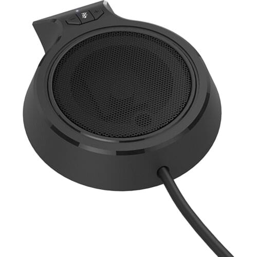 Black USB Conference Computer Microphone Stereo Condenser Mic Volume