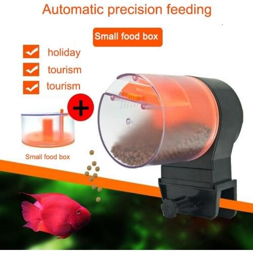 AF-101 Digital Automatic Electrical Fish Tank Timer Feeder Home Aquarium Tank Food Feeding Portable Plastic Fish Feeder Tools
