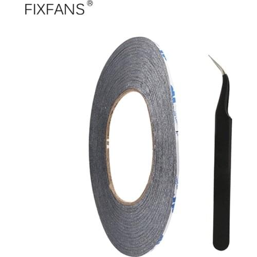 2mm Double Sided Adhesive Sticker Tape with Anti Static Tweezers Phone Repair Tools kit for LCD Screen Touch Digitizer Repair