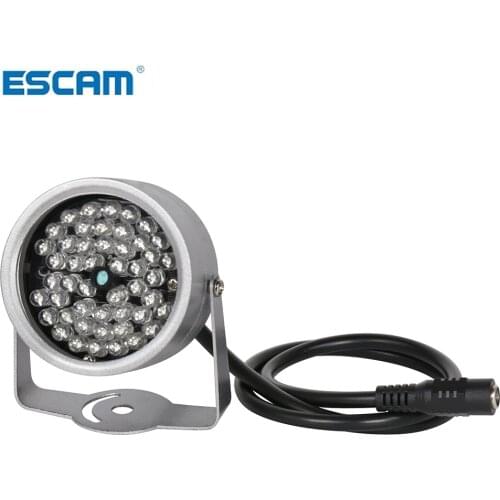ESCAM CCTV LEDS 48IR illuminator Light IR Infrared Night Vision metal waterproof CCTV Fill Light For CCTV Surveillance camera