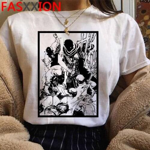 Berserk Guts t-shirt male plus size harajuku kawaii harajuku summer top couple clothes white t shirt