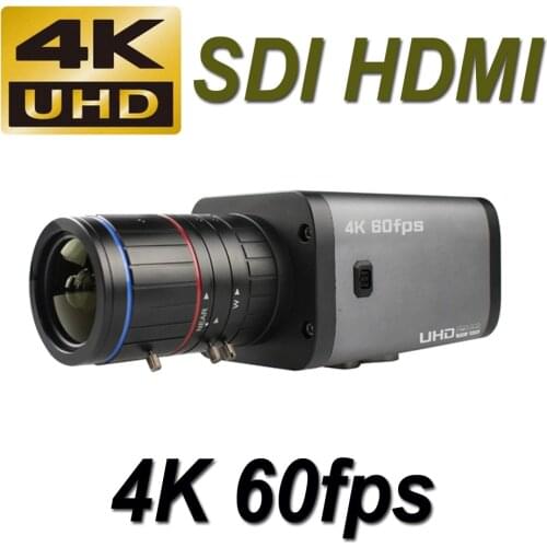 HD EX-SDI HDMI Camera 4K 60FPS Broadcast Camera 1/1.8 Cmos Sony334 Starlight Camera Low Illumination Camera With 485 Live