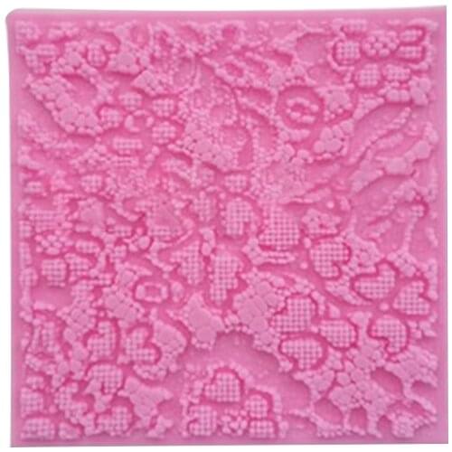 Creative Lace Pattern Fondant Cake Mold Practical DIY Cookie Dessert Pastry Decorating Mould Durable Silicone Chocolate Molds