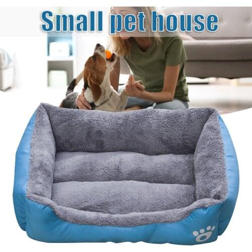 Pet Bed Machine Washable Super Soft Plush Fluffy Warming Pet Bed Pet Supplies For Cat Dog JDH88