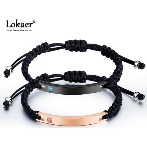 Lokaer Engraved Bracelets