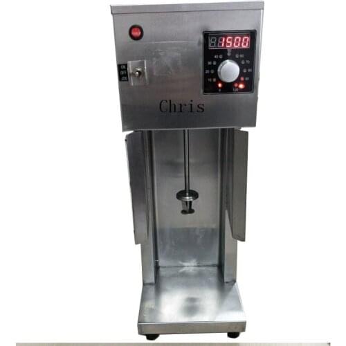 Mixing speed can adjust ice cream mixer machine fruit ice cream blender machine with stainless steel mixing head