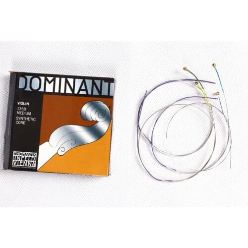 One Set Thomastik Dominant 135B Violin String 4/4 Full size. Free Shipping G D A E
